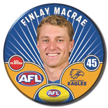 AFL 2026 WEST COAST EAGLES Football Club - MACRAE, Finlay