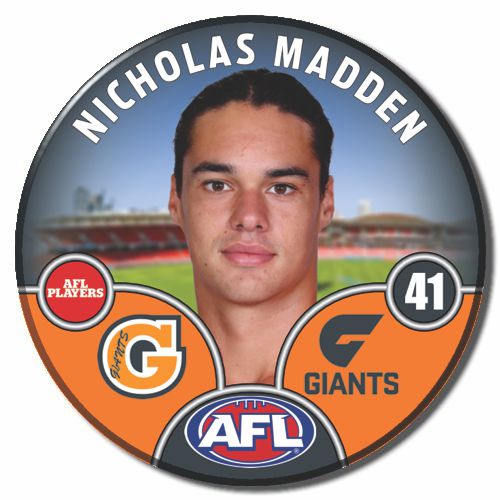 2025 AFL GWS Giants Football Club - MADDEN, Nicholas