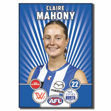 AFLW S11 NORTH MELBOURNE - MAHONY, Claire