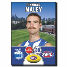 2024 AFL North Melbourne Football Club - MALEY, Finnbar