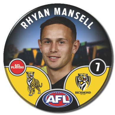 2025 AFL Richmond Football Club - MANSELL, Rhyan