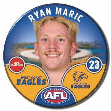 2025 AFL West Coast Eagles Football Club - MARIC, Ryan