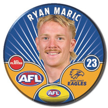 AFL 2026 WEST COAST EAGLES Football Club - MARIC, Ryan