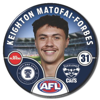 2025 AFL Geelong Football Club - MATOFAI-FORBES, Keighton