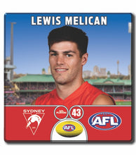 2024 AFL Sydney Swans Football Club - MELICAN, Lewis