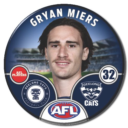 2025 AFL Geelong Football Club - MIERS, Gryan