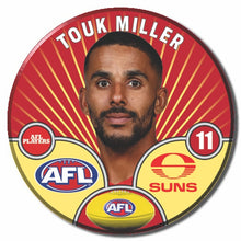 AFL 2026 GOLD COAST SUNS Football Club - MILLER, Touk