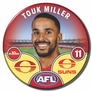 2025 AFL Gold Coast Suns Football Club - MILLER, Touk