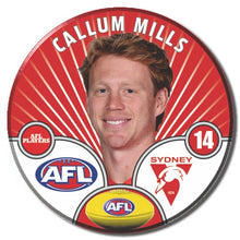 AFL 2026 SYDNEY SWANS Football Club - MILLS, Callum