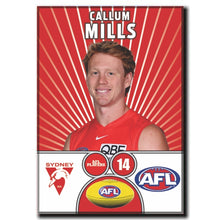 AFL 2026 SYDNEY SWANS Football Club - MILLS, Callum