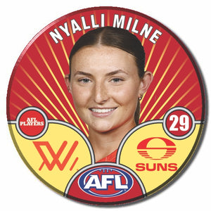 AFLW S10 GOLD COAST SUNS - MILNE, Nyalli