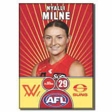 AFLW S10 GOLD COAST SUNS - MILNE, Nyalli