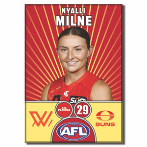 AFLW S10 GOLD COAST SUNS - MILNE, Nyalli