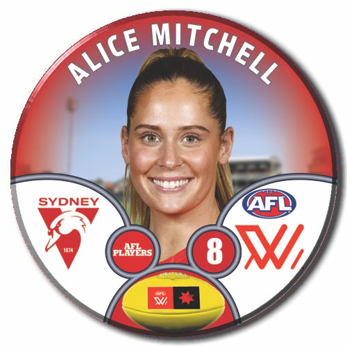 AFLW S9 Sydney Swans Football Club - MITCHELL, Alice