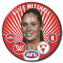AFLW S11 SYDNEY SWANS - MITCHELL, Alice