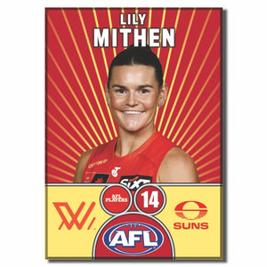 AFLW S10 GOLD COAST SUNS - MITHEN, Lily