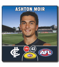 2024 AFL Carlton Football Club - MOIR, Ashton