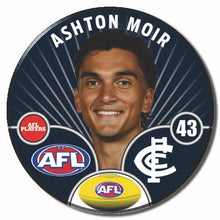 AFL 2026 CARLTON Football Club - MOIR, Ashton
