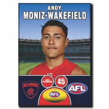 2024 AFL Melbourne Football Club - MONIZ-WAKEFIELD, Andy