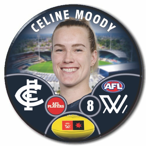 AFLW S9 Carlton Football Club - MOODY, Celine