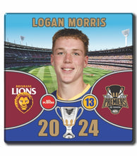2024 AFL PREMIERS - BRISBANE LIONS - MORRIS, Logan