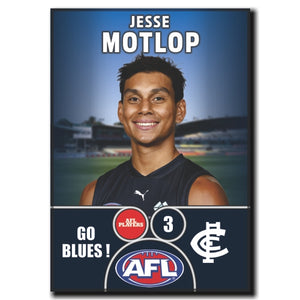 2025 AFL Carlton Football Club - MOTLOP, Jesse