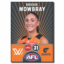 AFLW S10 GWS GIANTS - MOWBRAY, Brodee