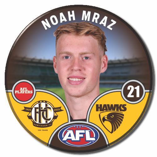 2025 AFL Hawthorn Football Club - MRAZZ, Noah