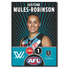 AFLW S10 PORT ADELAIDE - MULES-ROBINSON, Justine