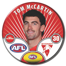 AFL 2026 SYDNEY SWANS Football Club - McCARTIN, Tom