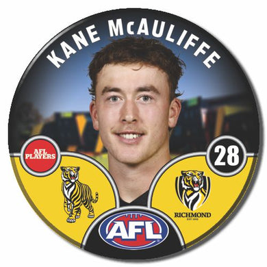2025 AFL Richmond Football Club - McAULIFFE, Kane