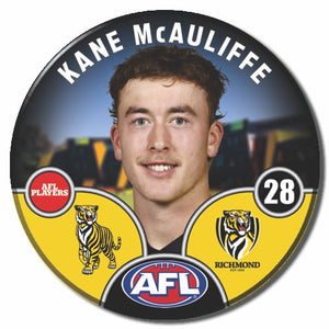 2025 AFL Richmond Football Club - McAULIFFE, Kane