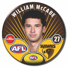 AFL 2026 HAWTHORN Football Club - McCABE, William