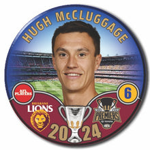 2024 AFL PREMIERS - BRISBANE LIONS - McCLUGGAGE, Hugh