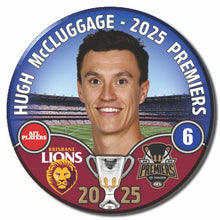 AFL 2025 PREMIERS - McCLUGGAGE, Hugh