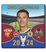 2024 AFL PREMIERS - BRISBANE LIONS - McCLUGGAGE, Hugh