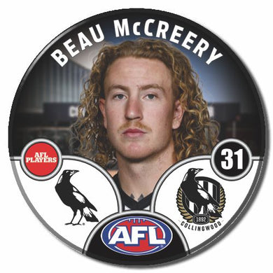 2025 AFL Collingwood Football Club - McCREERY, Beau