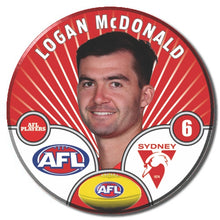 AFL 2026 SYDNEY SWANS Football Club - McDONALD, Logan
