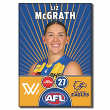 AFLW S10 WEST COAST EAGLES - McGRATH, Liz