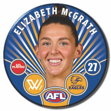 AFLW S11 WEST COAST EAGLES - McGRATH, Elizabeth