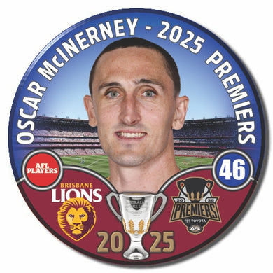 AFL 2025 PREMIERS - McINERNEY, Oscar