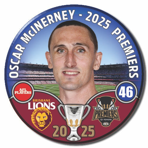 AFL 2025 PREMIERS - McINERNEY, Oscar