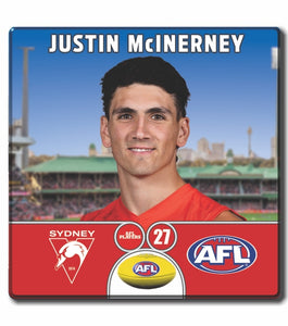 2024 AFL Sydney Swans Football Club - McINERNEY, Justin