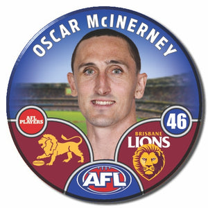 2025 AFL Brisbane Lions Football Club - McINERNEY, Oscar