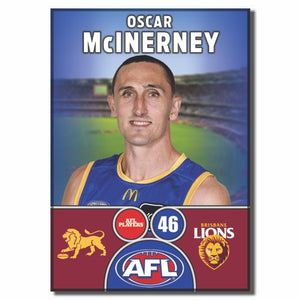 2025 AFL Brisbane Lions Football Club - McINERNEY, Oscar