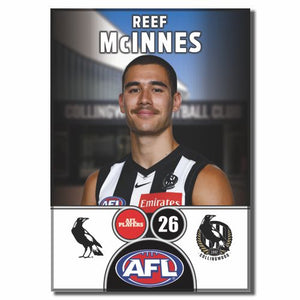 2025 AFL Collingwood Football Club - McINNES, Reef