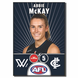 AFLW S10 CARLTON - McKAY, Abbie