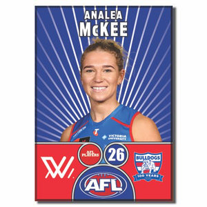 AFLW S10 WESTERN BULLDOGS - McKEE, Analea