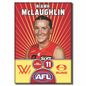 AFLW S10 GOLD COAST SUNS - McLAUGHLIN, Niamh