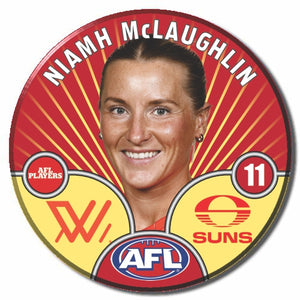 AFLW S10 GOLD COAST SUNS - McLAUGHLIN, Niamh